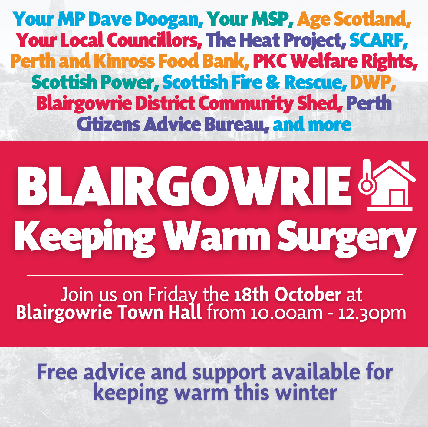 Blairgowrie & Rattray Keeping Warm Surgery